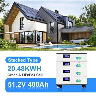 Kitajska tovarniška baterija Lifepo4 51,2 V 400 Ah 20 kWh litijeve baterije