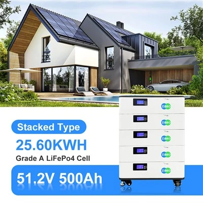 Solarna 51,2 V 500 Ah 25,6 kwh stanovanjska baterija za shranjevanje