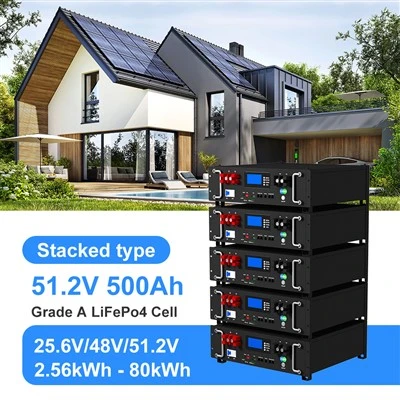Solarni litijevi baterijski paket 51.2V 500AH 25KWH SERVER RACK BASEDE